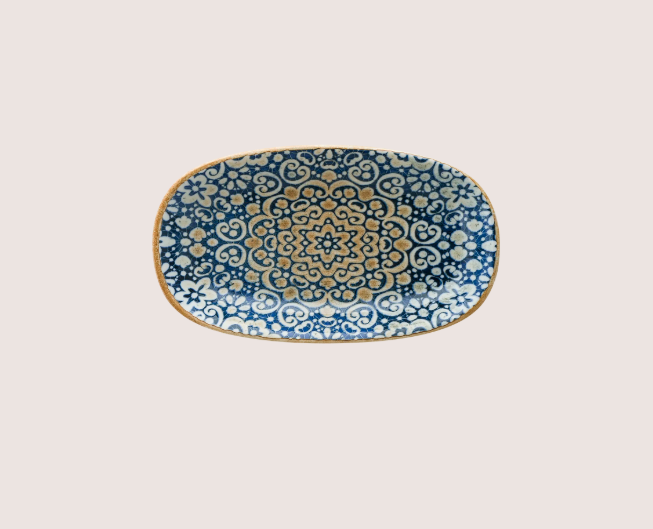 Alhambra Gourmet Oval Kayık Tabak 19*11 Cm