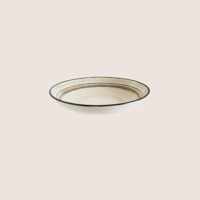 Cortado Spiral Bloom Çukur Tabak 23 Cm