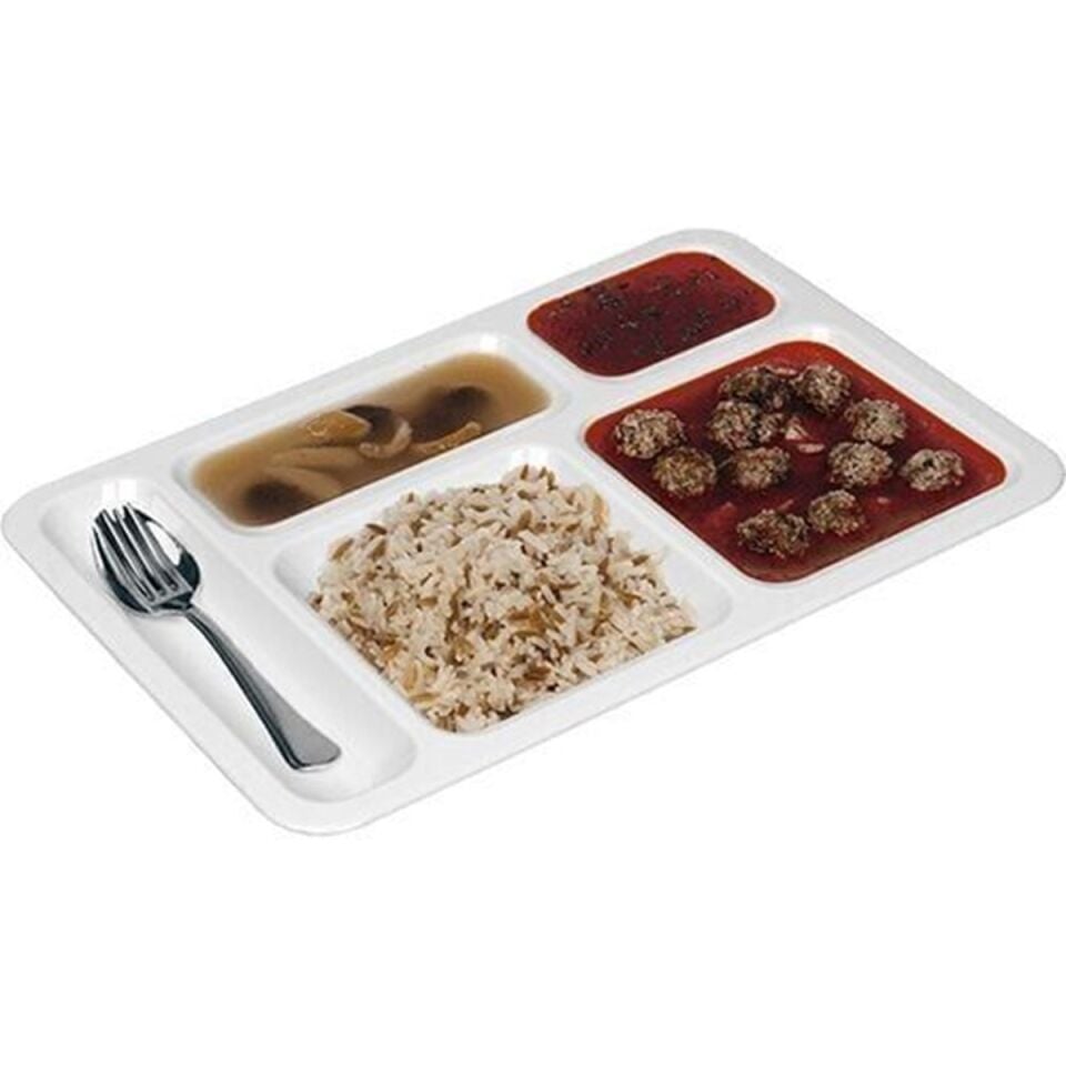 Melamin Self Servis Tabağı (4 Adet)