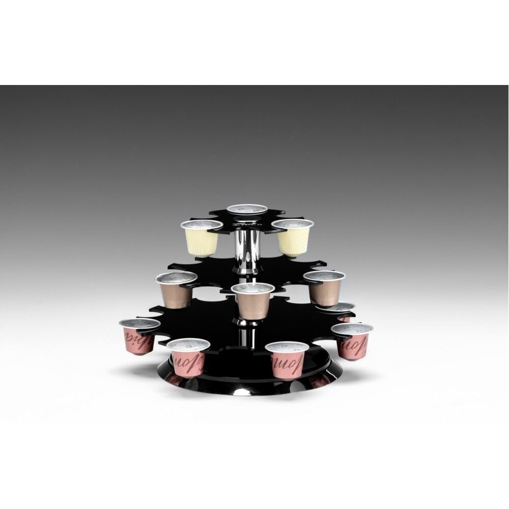 Yuvarlak Kapsül Kahve Standı