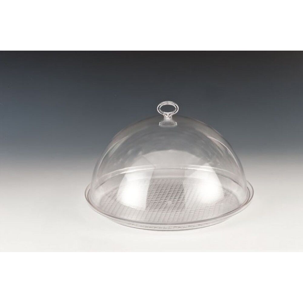 Kapaklı Yuvarlak Teşhir Tepsisi