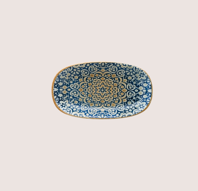 Alhambra Gourmet Oval Kayık Tabak 34*19 Cm