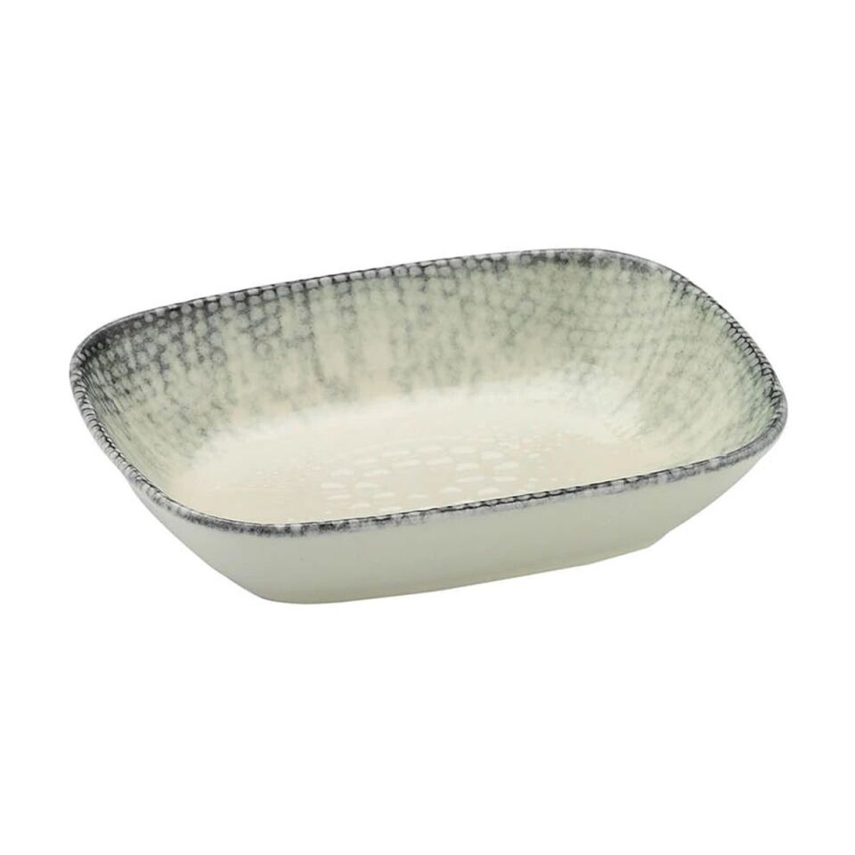 Bone Ent. Otel Krem Kayık Tabak 12 Cm