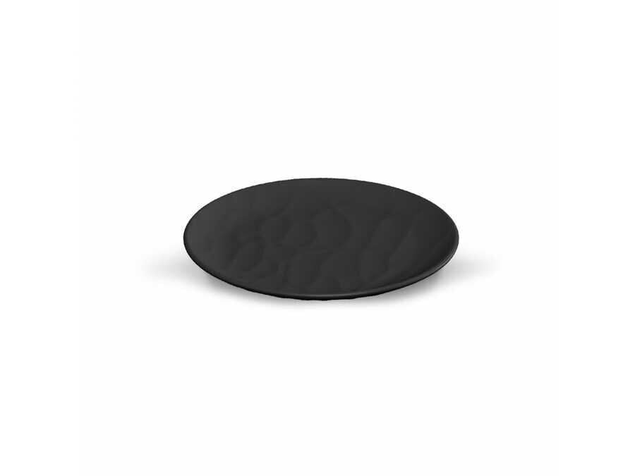 Tria Rölyefli Porelin Servis Tabağı 25 Cm  (12 Adet)
