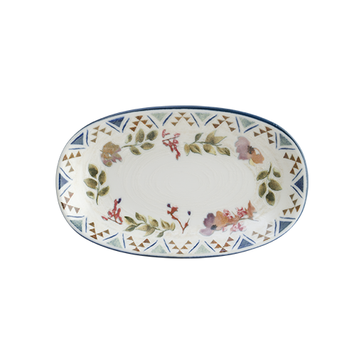 Spring Gourmet Oval Kayık Tabak 15*8.5 Cm