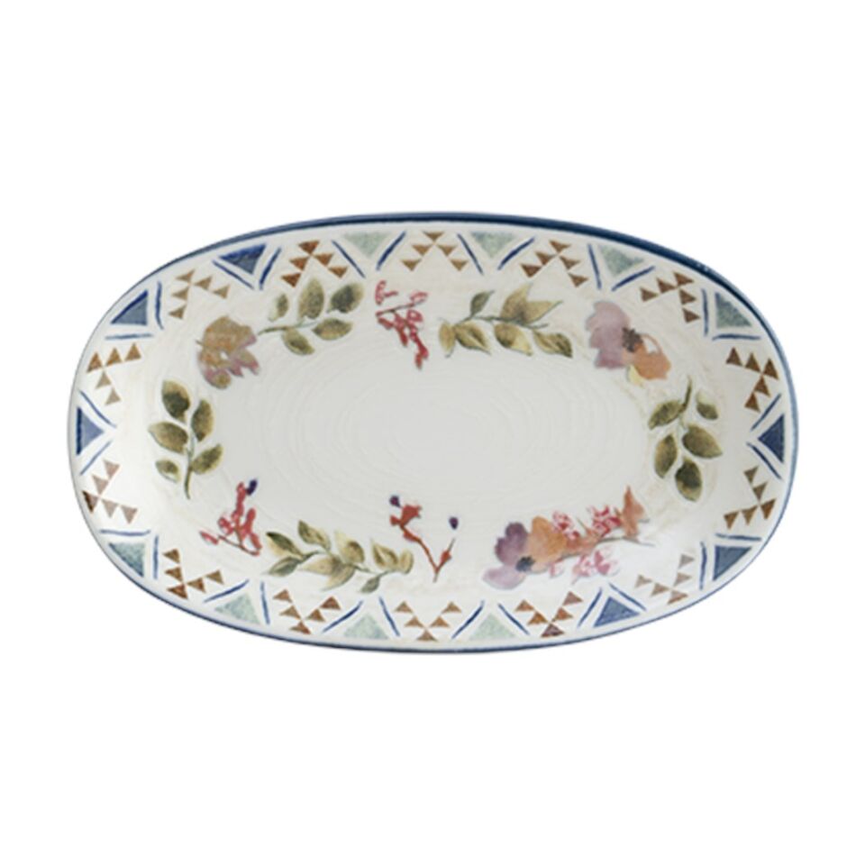 Spring Gourmet Oval Kayık Tabak 19*11 Cm