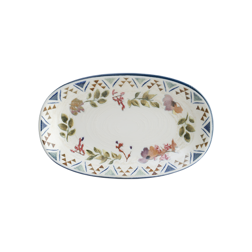 Spring Gourmet Oval Kayık Tabak 19*11 Cm