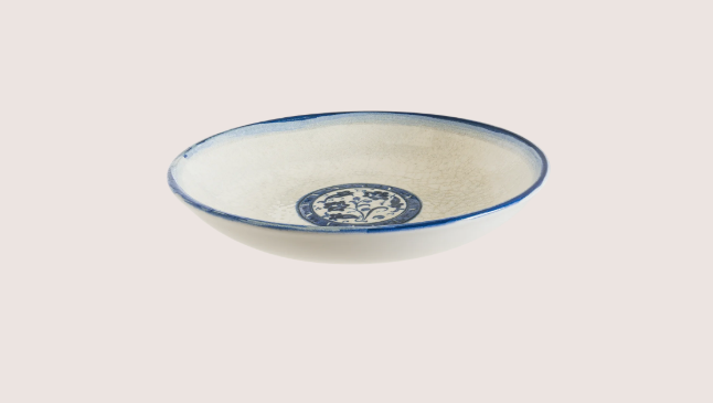 Esnaf Line Bloom Çukur Tabak 25 Cm