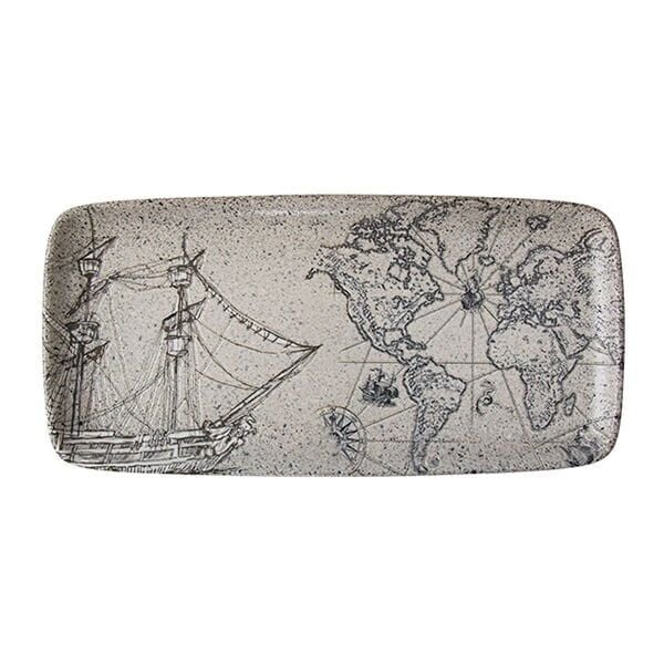 ID Fine Piri Quadro Dikdörtgen Tabak 37 Cm