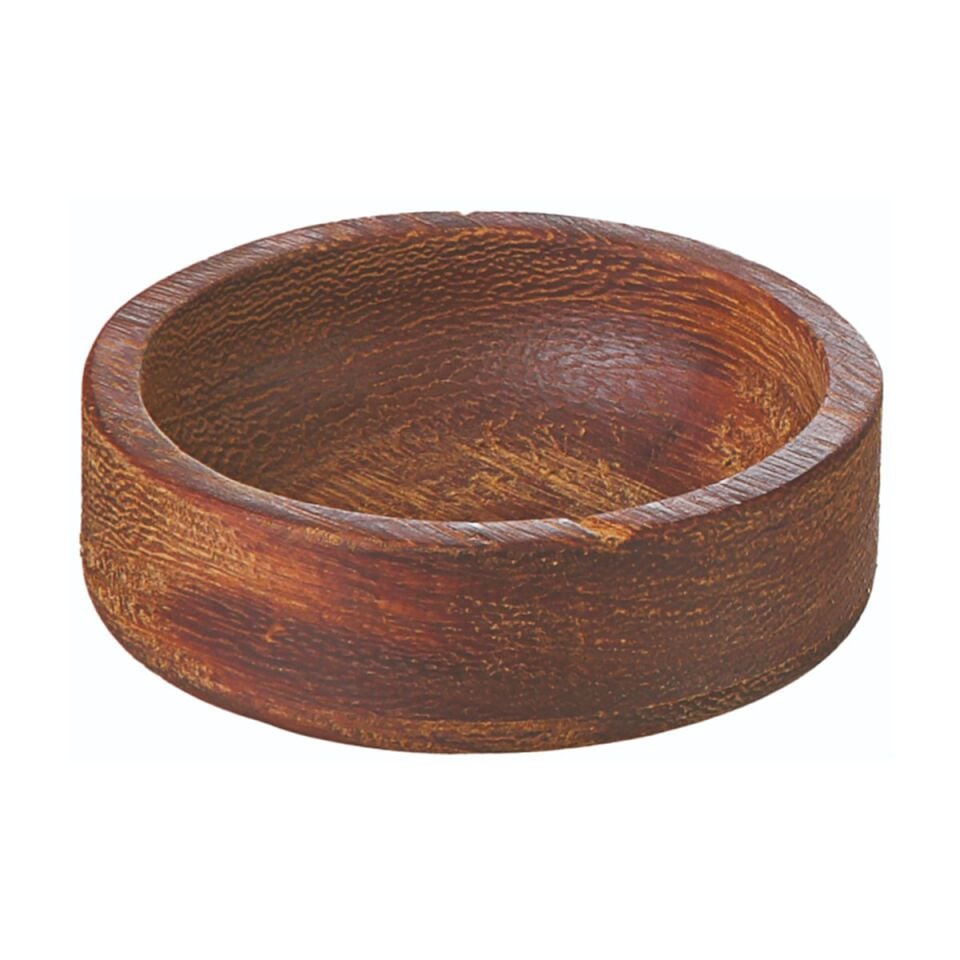 İreko Ahşap Kase 12 Cm (12 Adet)
