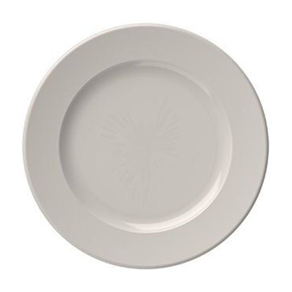 ID Fine Transparan Frame Düz Tabak 17 Cm
