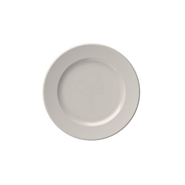 ID Fine Transparan Frame Düz Tabak 19 Cm