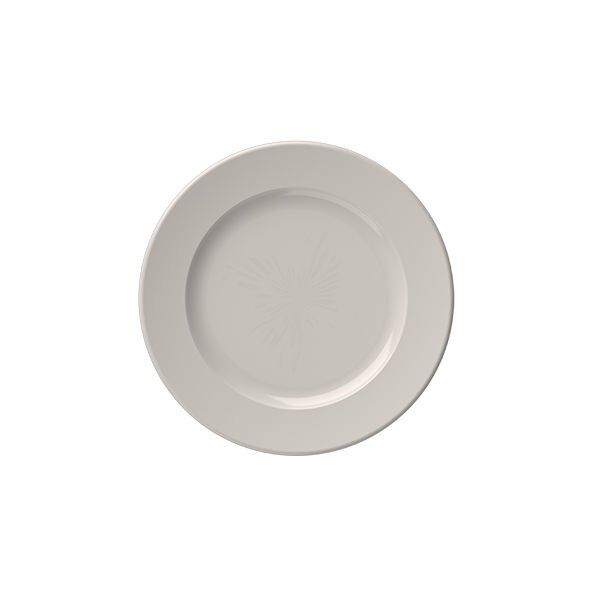 ID Fine Transparan Frame Düz Tabak 19 Cm