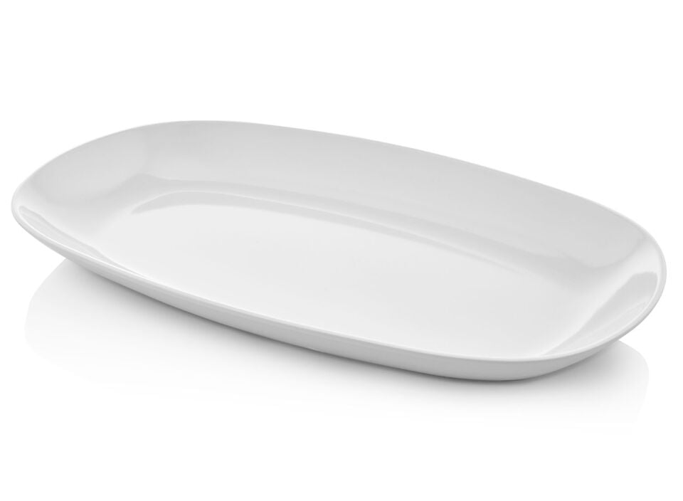 Melamin Kayık Tabak 34 Cm (12 Adet)