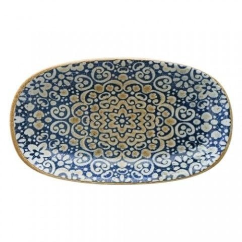 Alhambra Olive Gourmet Oval Kayık Tabak 24*14 Cm