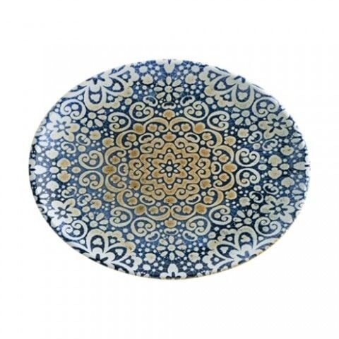 Alhambra Olive Moove Oval Tabak 25 Cm