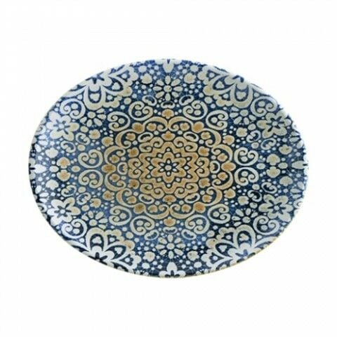 Alhambra Olive Moove Oval Tabak 31*24 Cm