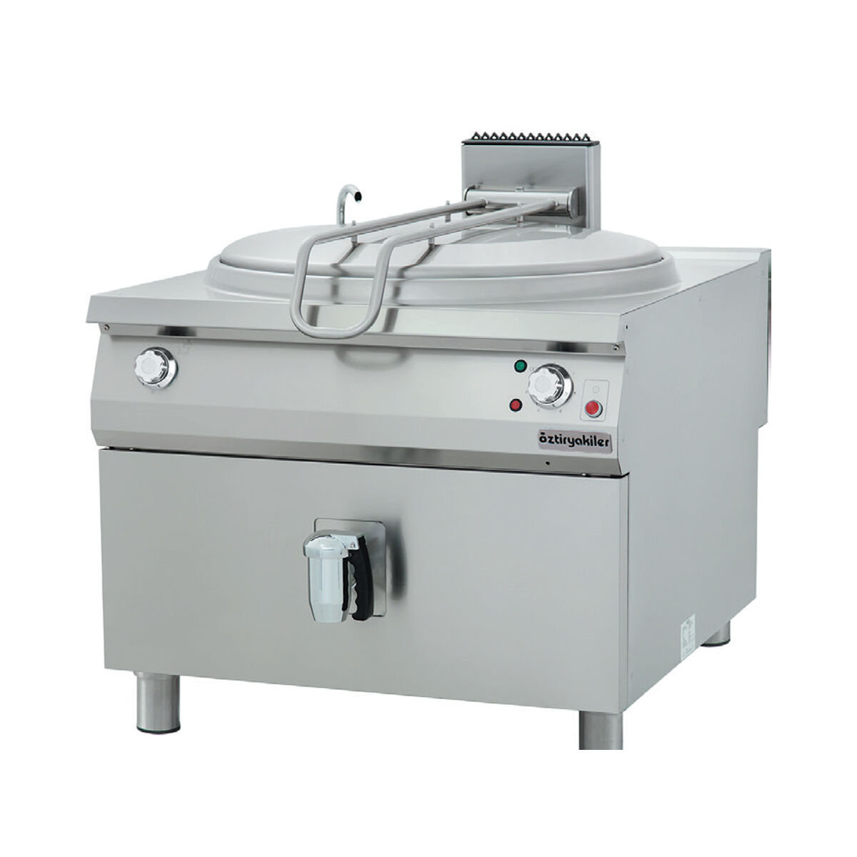 Öztiryakiler Kaynatma Tenceresi Indirect Gazlı Silindirik Kazanlı 250 Litre