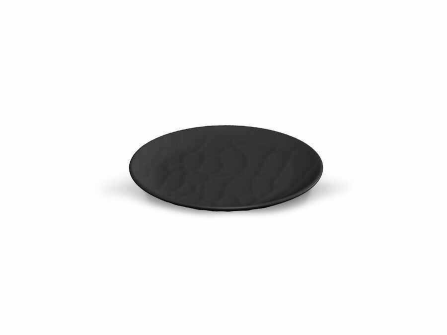 Tria Rölyefli Porelin Servis Tabağı 17 Cm