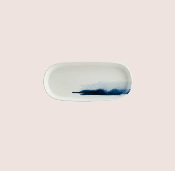 Blue Wave Hygge 21Cm  Oval Tabak