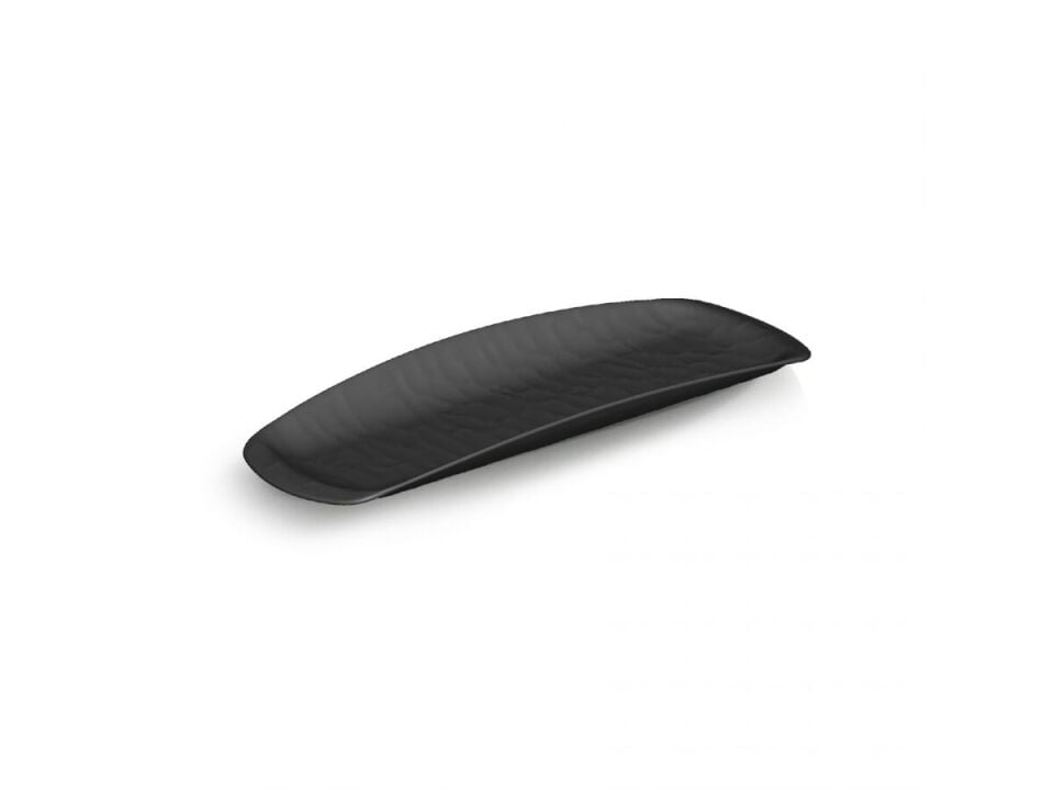 Tria Rölyefli Porelin Kayık Tabak 11*26 Cm (12 Adet)