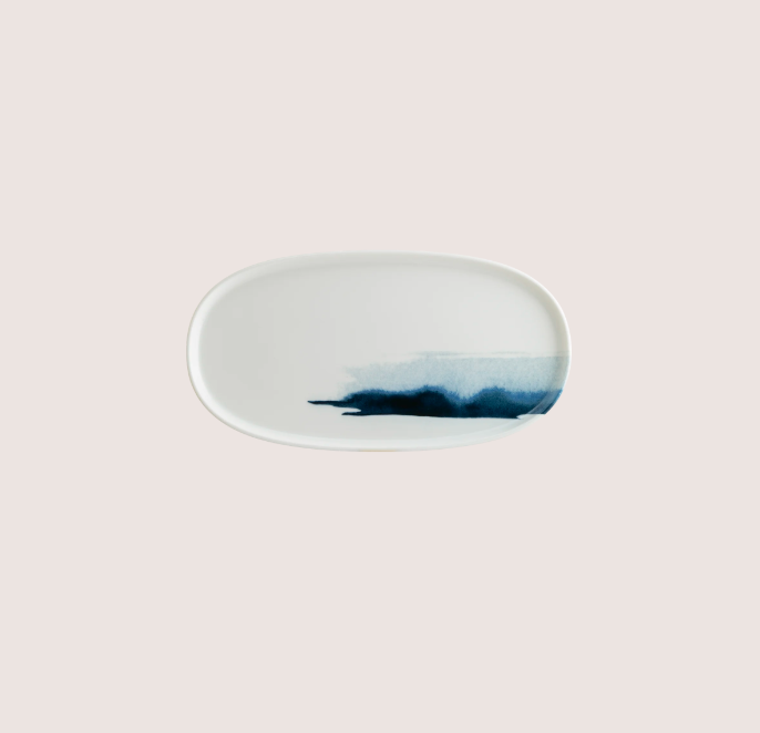 Blue Wave Hygge 30Cm  Oval Servis