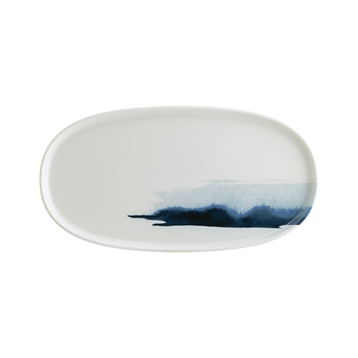 Blue Wave Hygge Oval Servis Tabağı 30 Cm