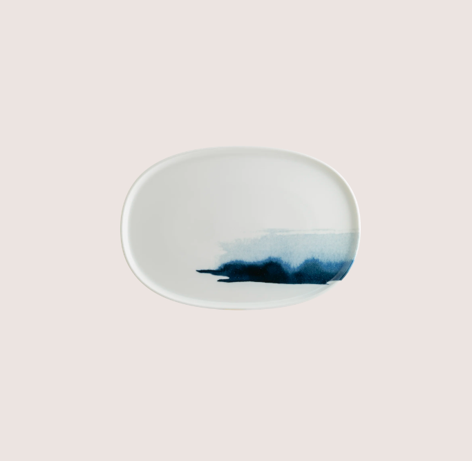 Blue Wave Hygge 34 Cm Oval Servis