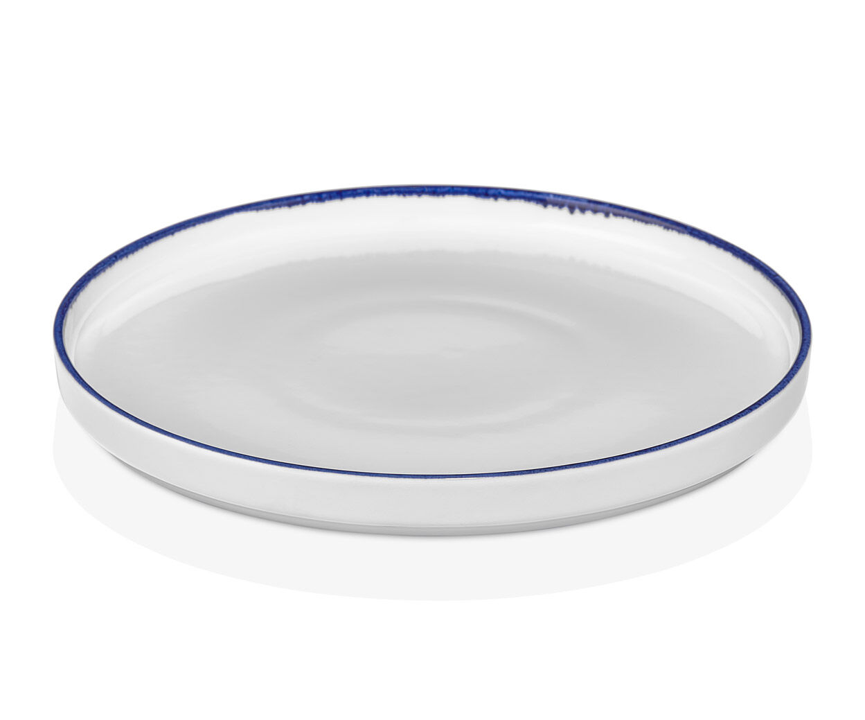Helix Navy Blue Düz Tabak Rölyefsiz 27 Cm