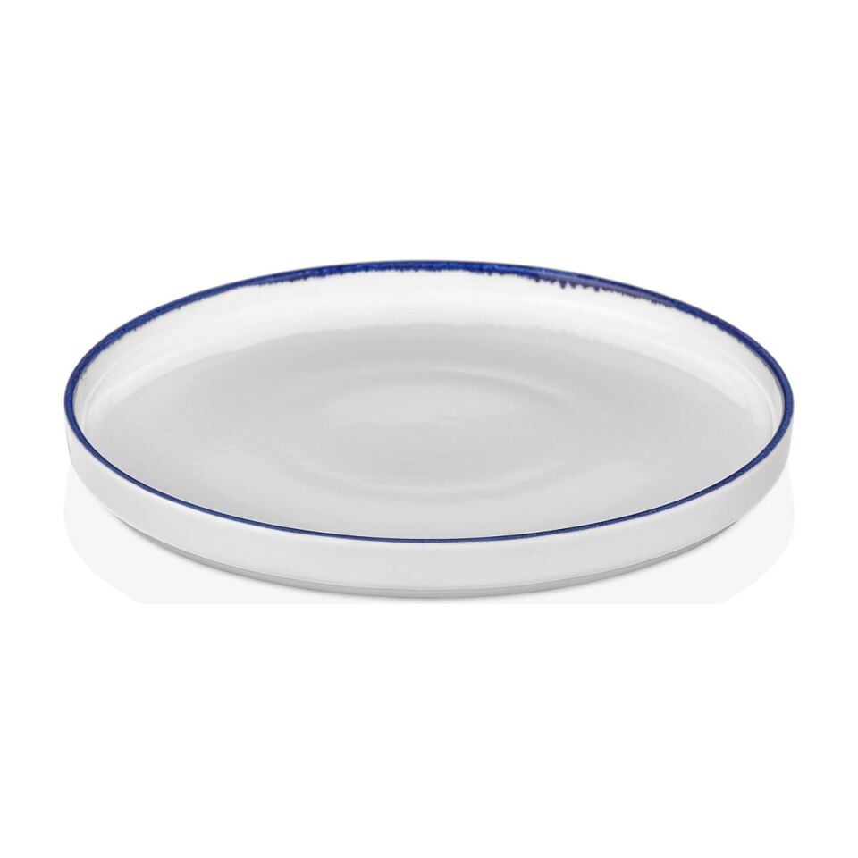 Helix Navy Blue Düz Tabak Rölyefsiz 27 Cm