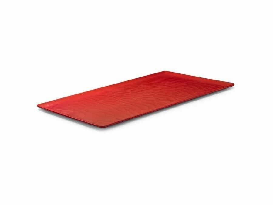 Tria Rölyefli Porelin 1/3 Açık Büfe Teşhir Tepsisi 32*17 Cm (12 Adet)