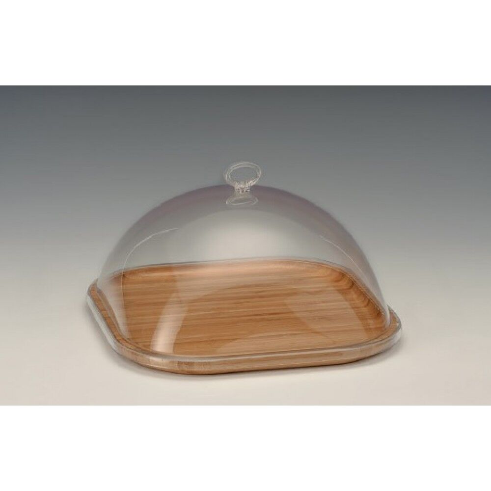 Ahşap Altlı Kapaklı Teşhir Tepsisi