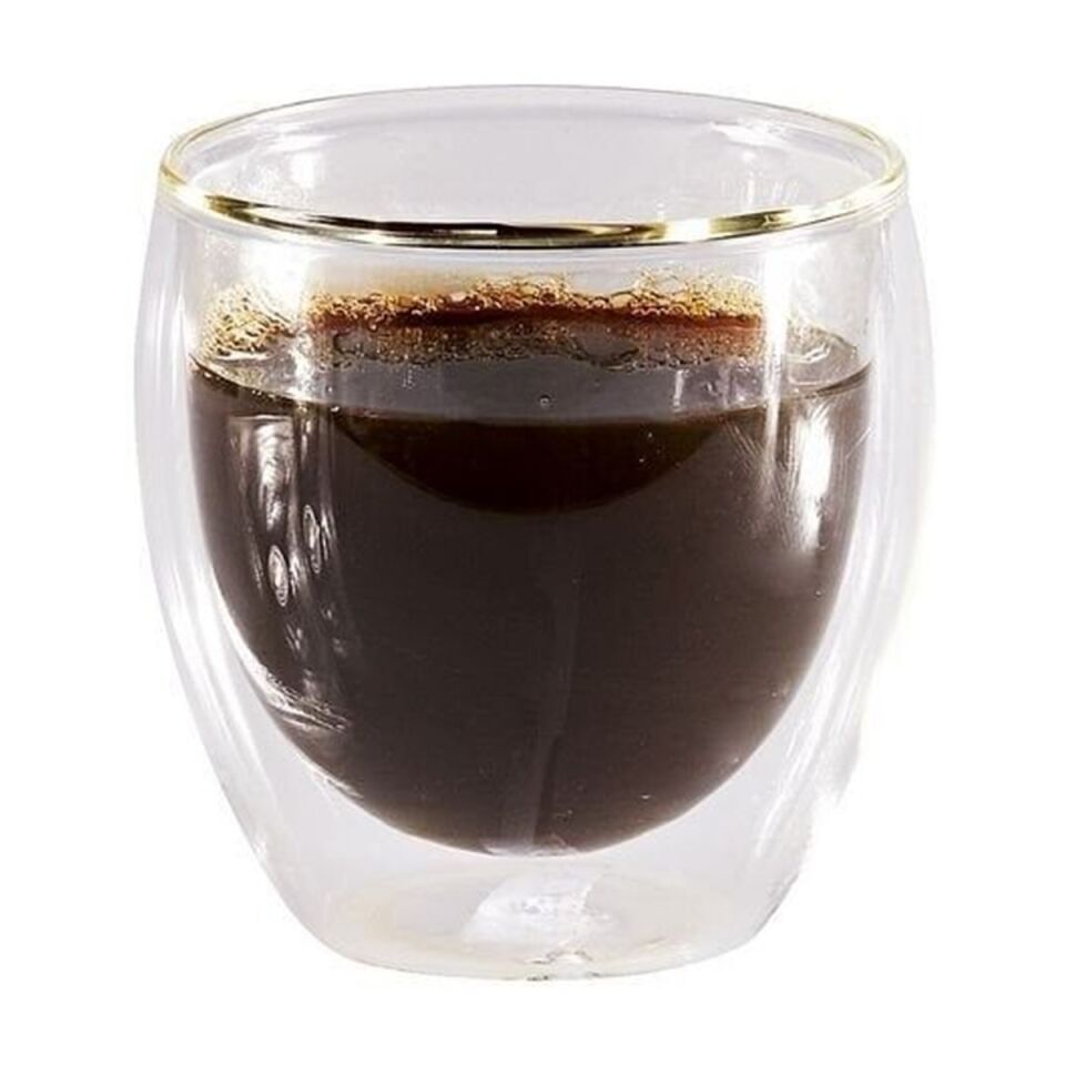 Çift Cidarlı Espresso Bardağı 80 ML