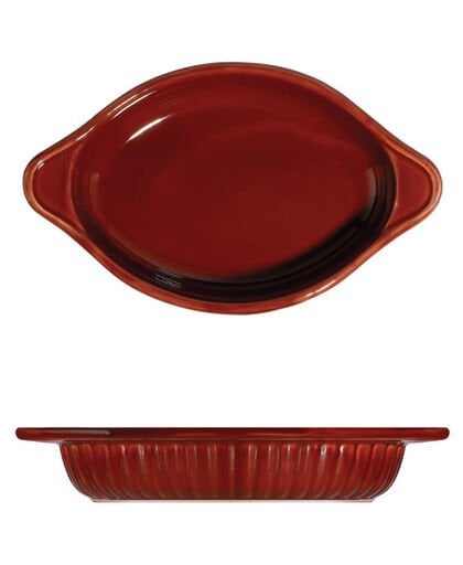 Kora Braise Oval Fırın Kabı 22 cm (22 * 13)