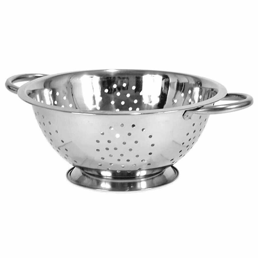 Makarna Süzgeci Çelik - 24 Cm