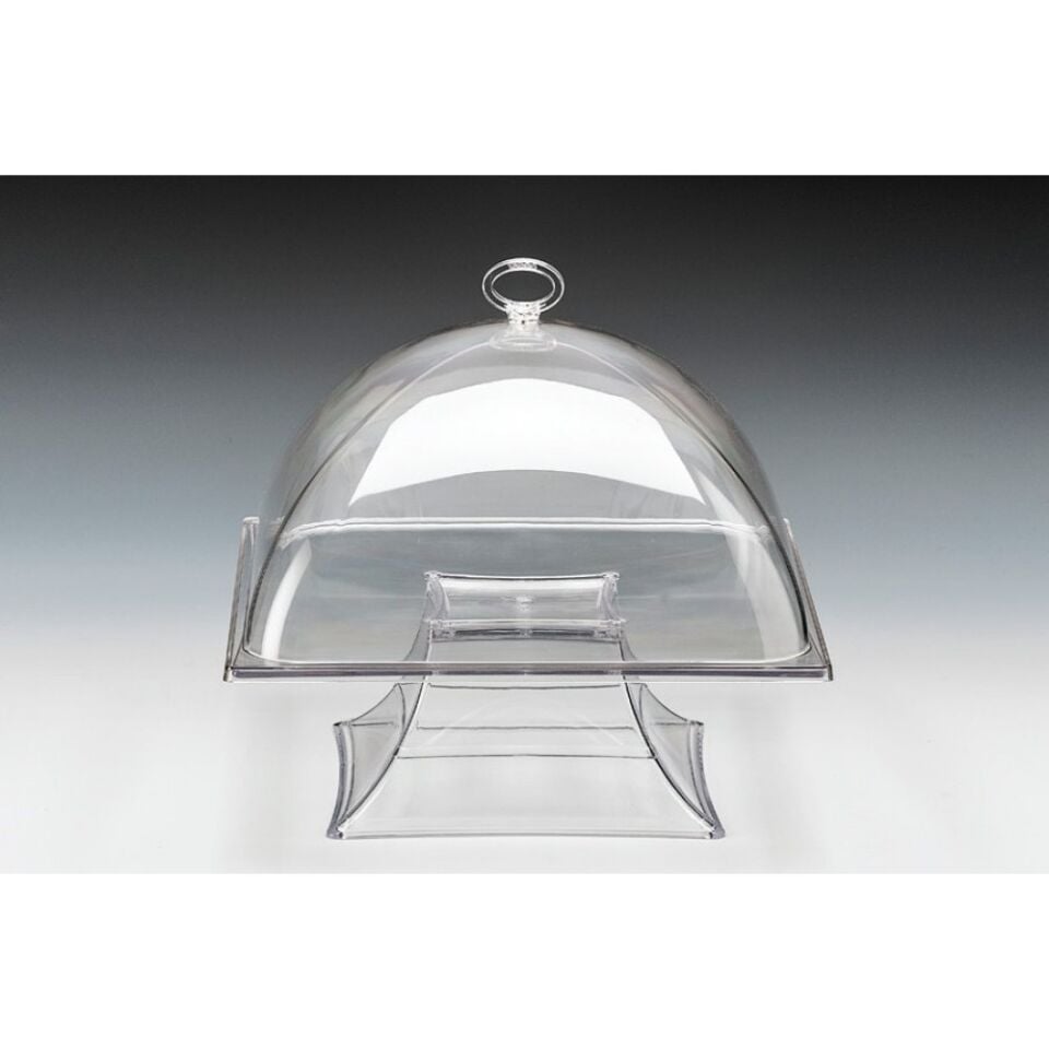 Kare Kapaklı Teşhir Tepsisi