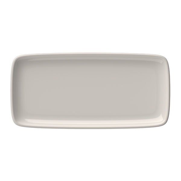 ID Fine Transparan Quadro Dikdörtgen Tabak 35 Cm