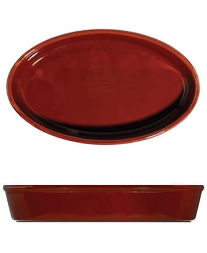 Kora Braise Oval Fırın Kabı 32 cm (32 * 21)