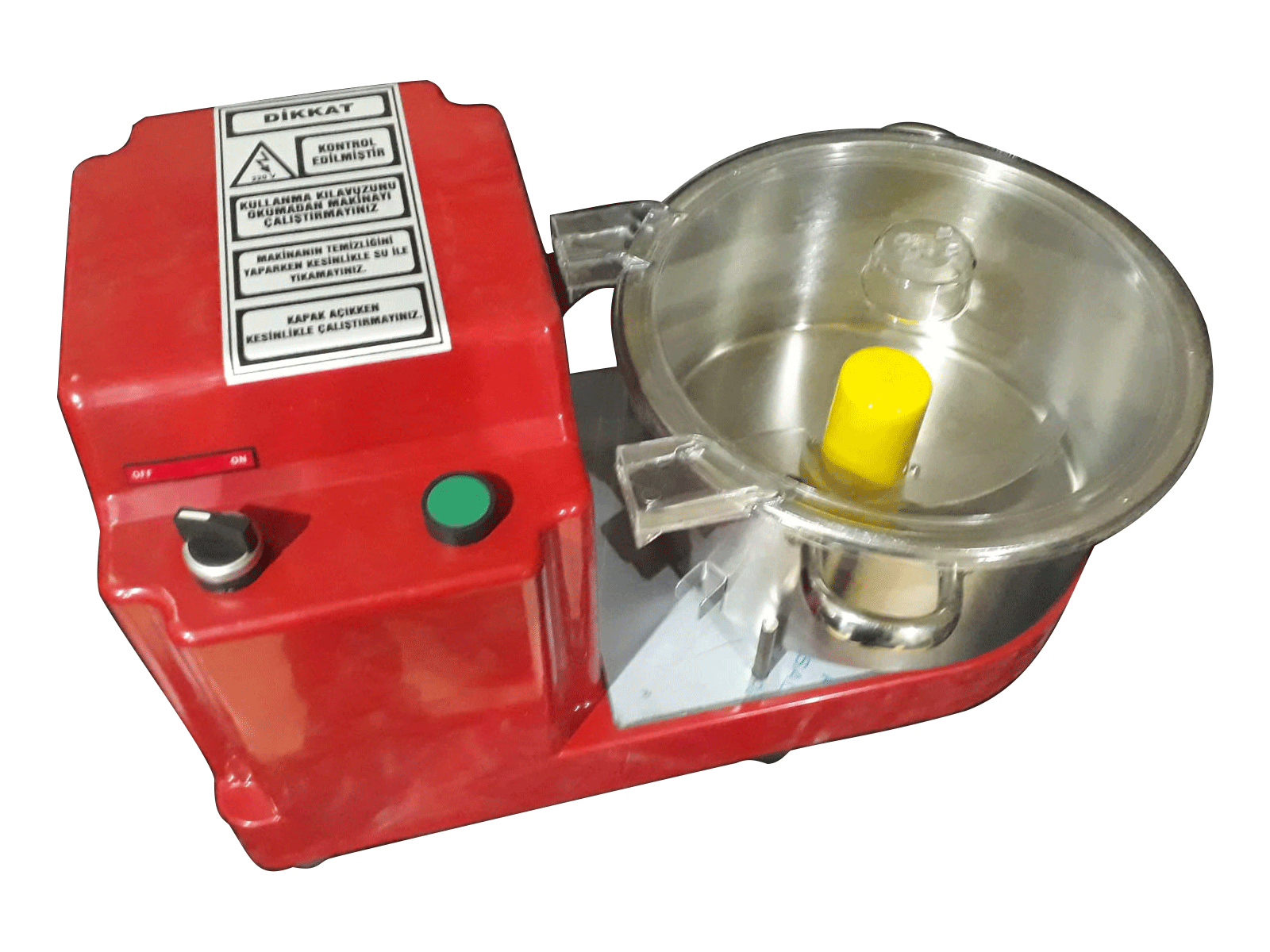 Plastik Kasa Eko Soğan Doğrama Makinesi