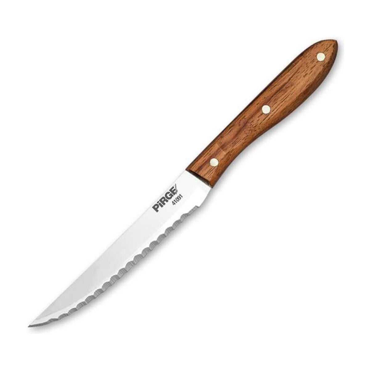 Pirge Sultan Steak / Biftek Bıçağı Gül Saplı 12 Cm