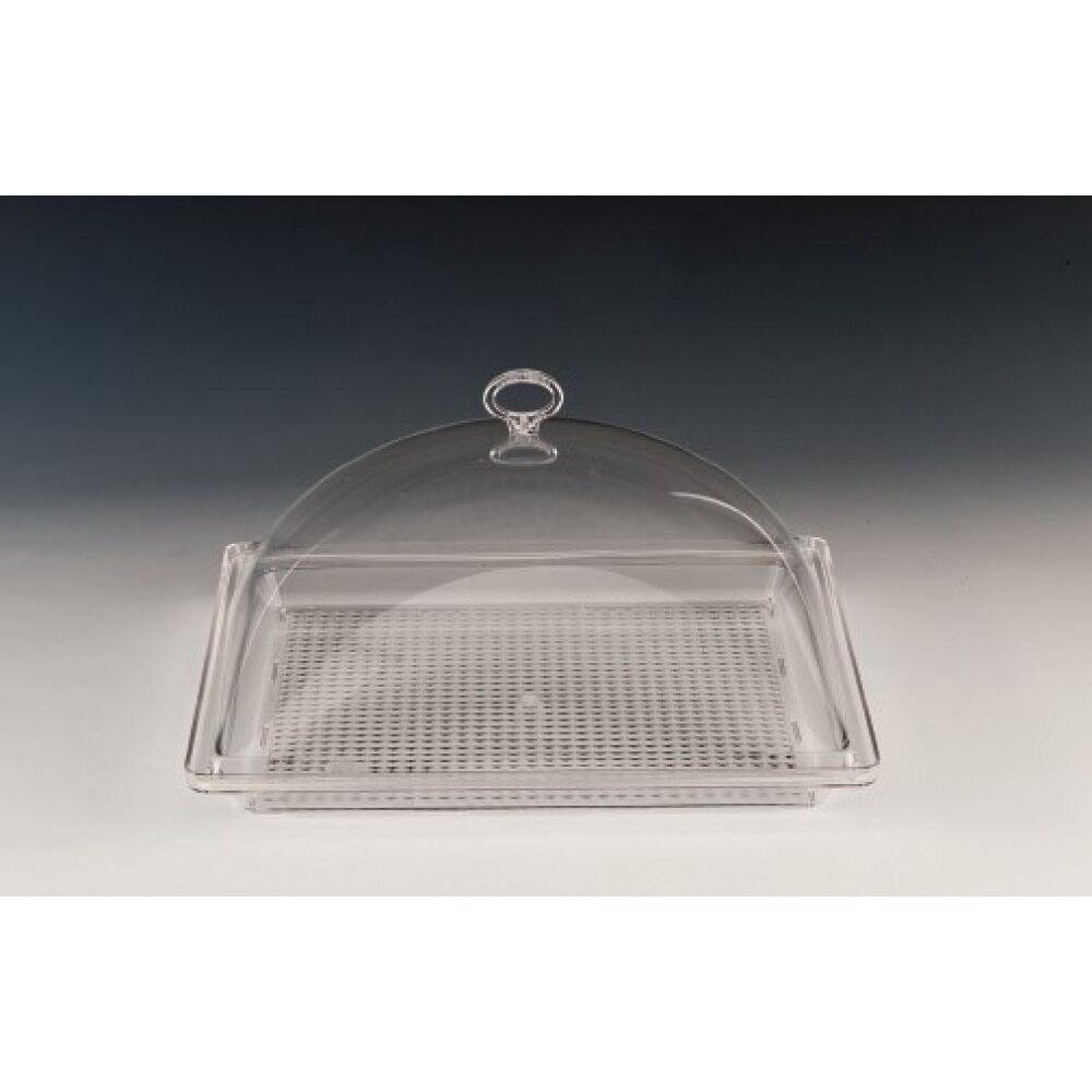 Kapaklı Kare Teşhir Tepsisi