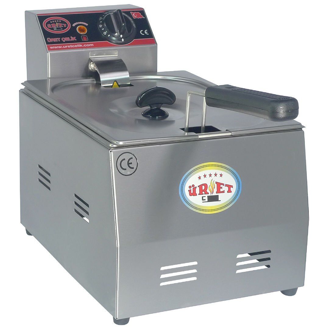 Üret Çelik Fritöz - 8 Litre