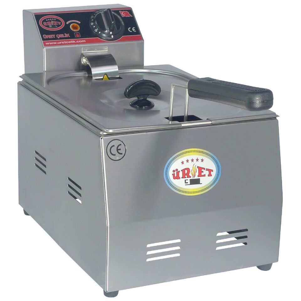 Üret Çelik Fritöz - 8 Litre