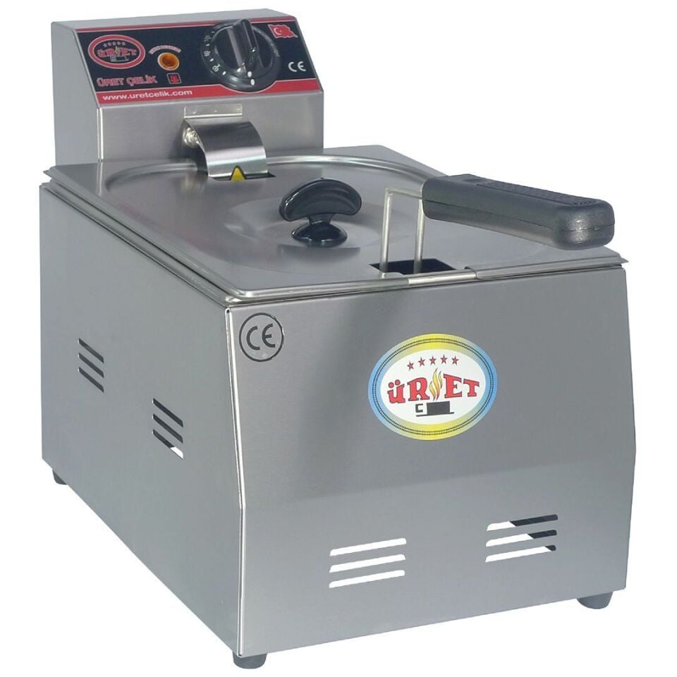 Üret Çelik Fritöz - 8 Litre