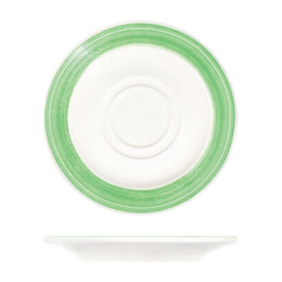 Fresh Green Frame Fincan Tabağı 16 cm
