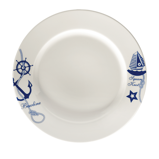 Navy Banquet Düz Tabak 21 Cm