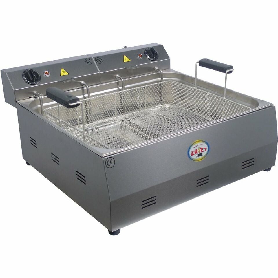 Üret Çelik Fritöz - 25 Litre
