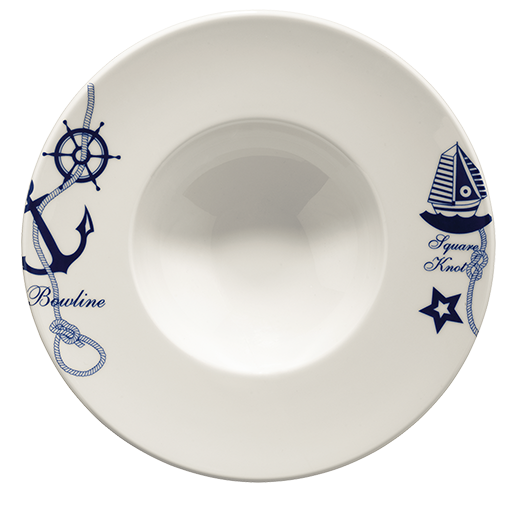 Navy Banquet Çukur Tabak 28 Cm