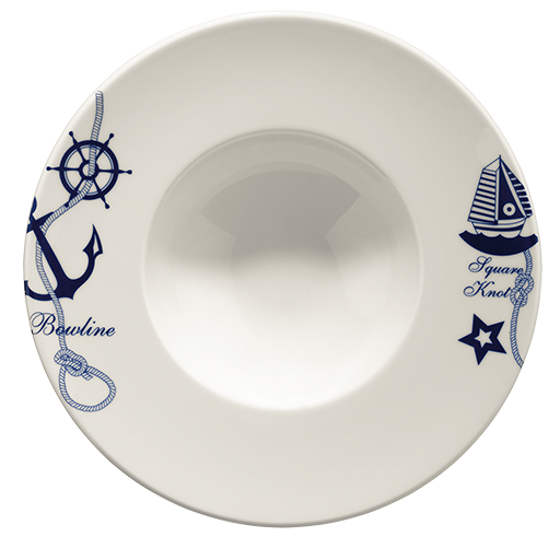 Navy Banquet Çukur Tabak 28 Cm