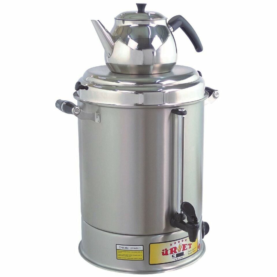 Üret Çelik 3,5 Litre Ev Tipi Semaver